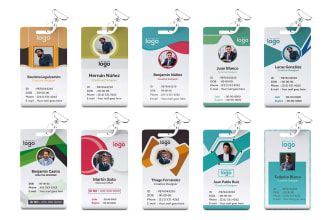 design id card professionally within 24 hours
