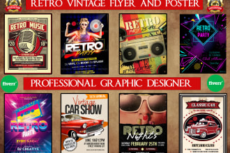 do old school flyer 90s,80,vintage,dj,clud,party,disco,carshow flyer