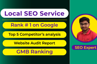 do monthly local SEO service for website top google ranking