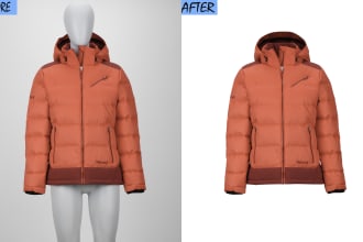 create ghost mannequin and do image retouching in photoshop