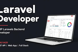 build a PHP laravel backend with rest API