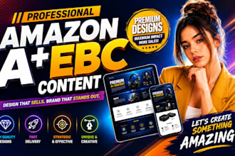 design amazon enhanced brand content, amazon a plus content, ebc, a plus