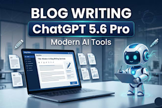 write SEO optimized articles and blog posts with ai tools chatgpt and gemini