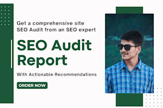 provide technical SEO audit report with competitors analysis