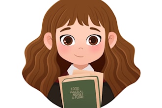 draw a cute simple style avatar for you