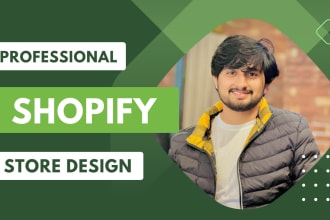 build a professional shopify website shopify drop shipping store