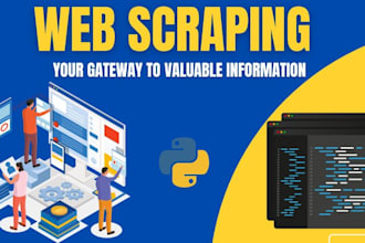 do python web scraping as a data scraper and web scraper