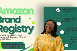 file amazon brand registry with pending trademark registration