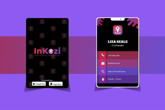 design unique business cards and visiting card
