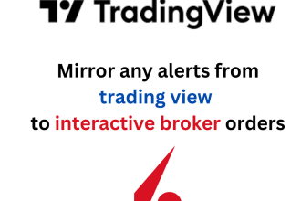 mirror any alerts from trading view to interactive broker or binance orders