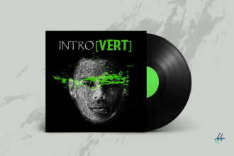 draw your cover album art or music artwork in scribble style