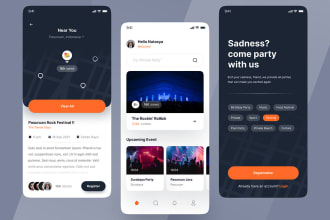 develop event booking app, ticket booking app, conference app