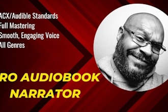 narrate and format your audiobook in american english