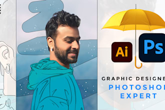 be your personal graphic designer and photoshop expert