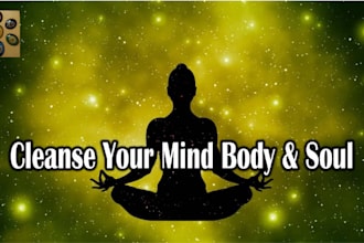 cleanse your mind, body, soul, remove negative energy