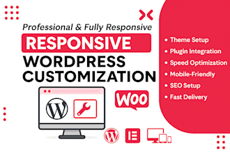 do wordpress theme installation and customization using elementor pro