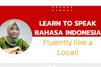 teach you to speak bahasa indonesia like a local
