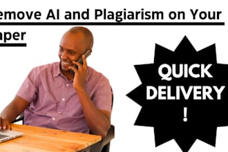 help remove ai and plagiarism on your paper