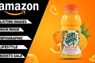 design quality amazon product images and infographics