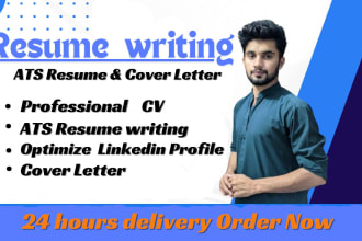 write executive resume writing, ats resume writing and cover letter