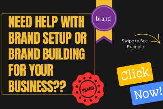 help your brand setup and build your brand by branding and brand style guide