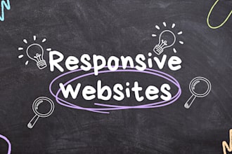 love to develop fully responsive websites using django