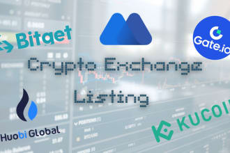 listing your token in crypto exchanges cex like houbi,mexc and others