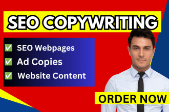 do SEO copywriting for hair, skin and health care products