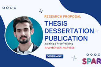 edit your dissertation, thesis and publication