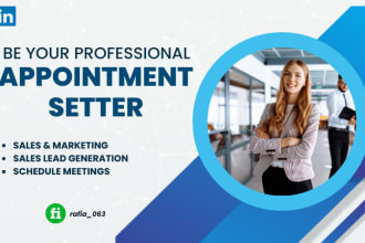 be your professional b2b appointment setter