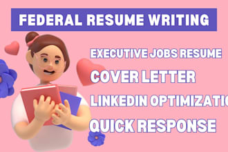 write an ats compliant resume for federal agency and executive positions
