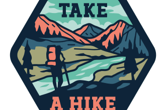 create an illustration for a nature logo