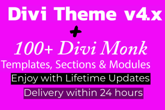 install divi theme with divi monk