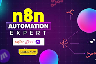 develope n8n automation, n8n workflow, ai automation