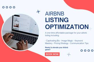 provide you with an SEO optimised airbnb listing