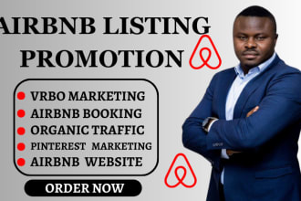 do airbnb promotion, airbnb marketing, airbnb listings, vrbo