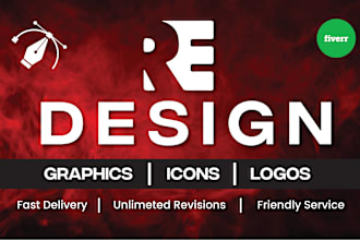design, redesign, edit, vectorize any logo or graphic
