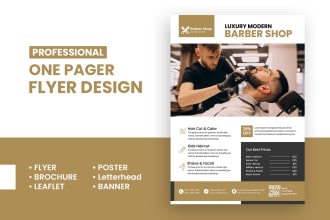 design professional beauty, hair bundle, barbershop flyer or social media pot