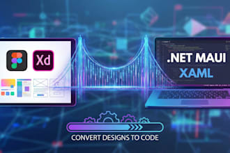 convert figma and xd design into xamarin forms and net maui xaml