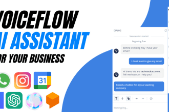 create ai chatbot using botpress and voiceflow