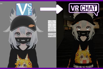 convert a vrm model to vrchat