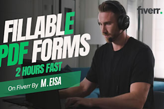 create fillable pdf form or design pdf form