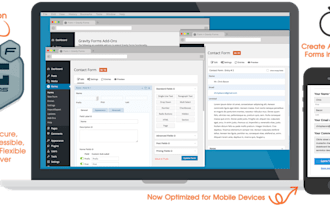 install gravity form plugin and create web form for you