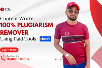 remove all plagiarism manually in a very short time