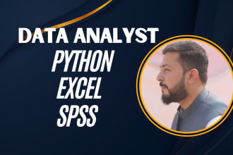 do python data analysis, data science, matplotlib, numpy, pandas and sklearn