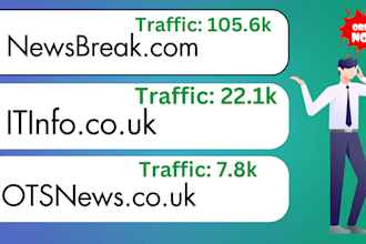 do SEO backlinks guest post on newsbreak, itinfo, otsnews