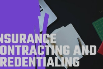 credentialing enrollment process for all govt and commercial insurances
