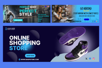 craft web social shopify  banner and hero images