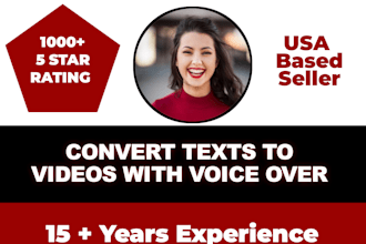 convert blog posts, articles to videos with voiceover