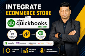 integrate ecommerce store with quickbooks online